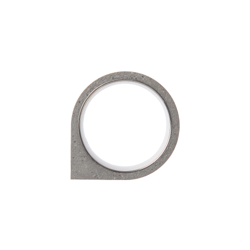 Corner Concrete Ring - Gessato Design Store