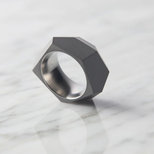 Rock Concrete Ring - Gessato Design Store