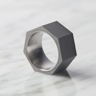 7 Days Concrete Ring - Gessato Design Store