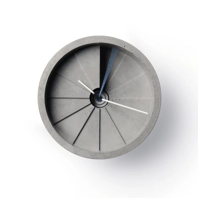 4th Dimension Concrete Clock - Gessato Design Store