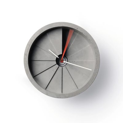 4th Dimension Concrete Clock - Gessato Design Store
