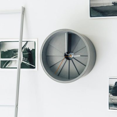 4th Dimension Concrete Clock - Gessato Design Store