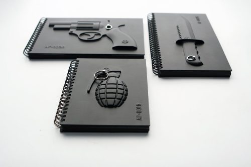 Armed Notebook - Gun-22792