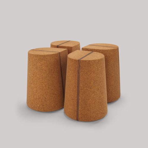 Corkdrop Stool by Skram Furniture - Gessato Design Store