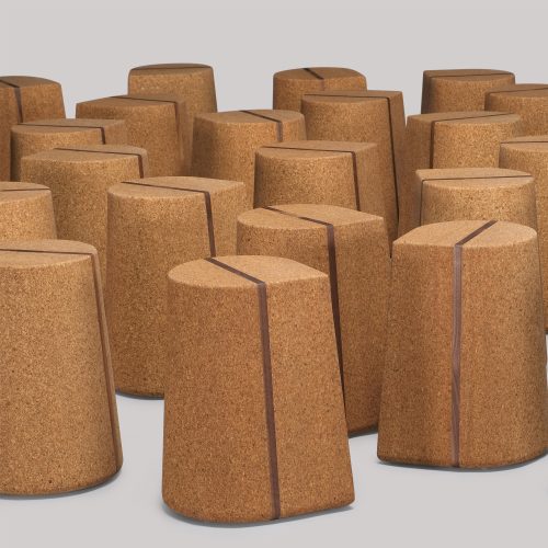 Corkdrop Stool by Skram Furniture - Gessato Design Store