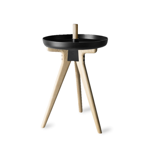 Flip Around Side Table/Stool, Light Ash-0