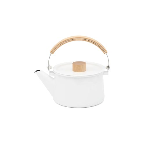 Kaico Enamel Tea Kettle by Makoto Koizumi - Gessato Design Store