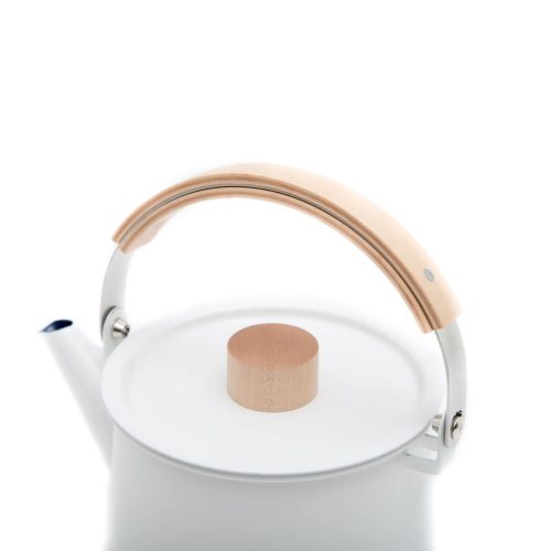 Kaico Enamel Tea Kettle by Makoto Koizumi - Gessato Design Store