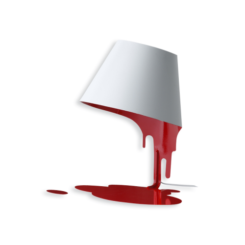 Liquid Lamp Red-0