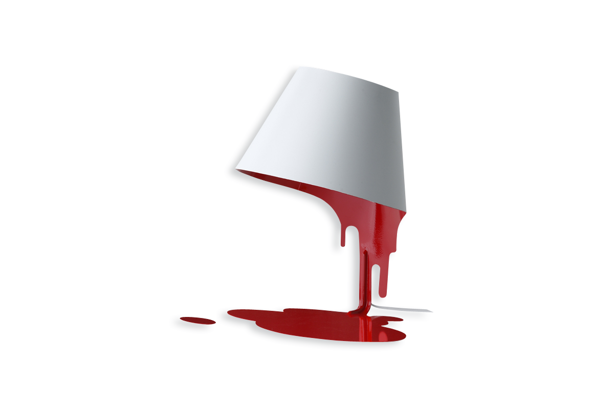 Liquid Lamp Red-0