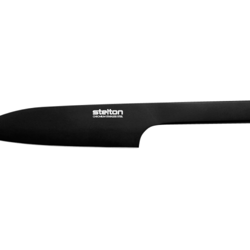 Pure Black Small Chef's Knife by Stelton-0