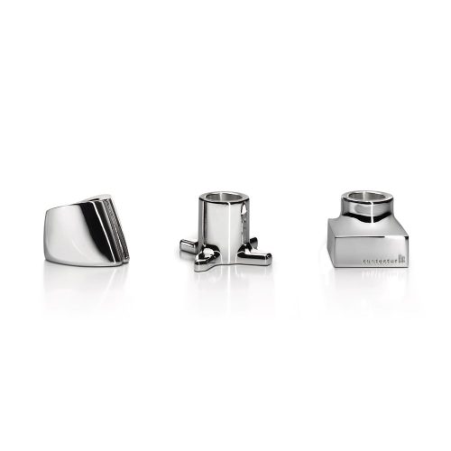 Kontextur VIKTOR Toothbrush/Razor Holders - Silver-21453