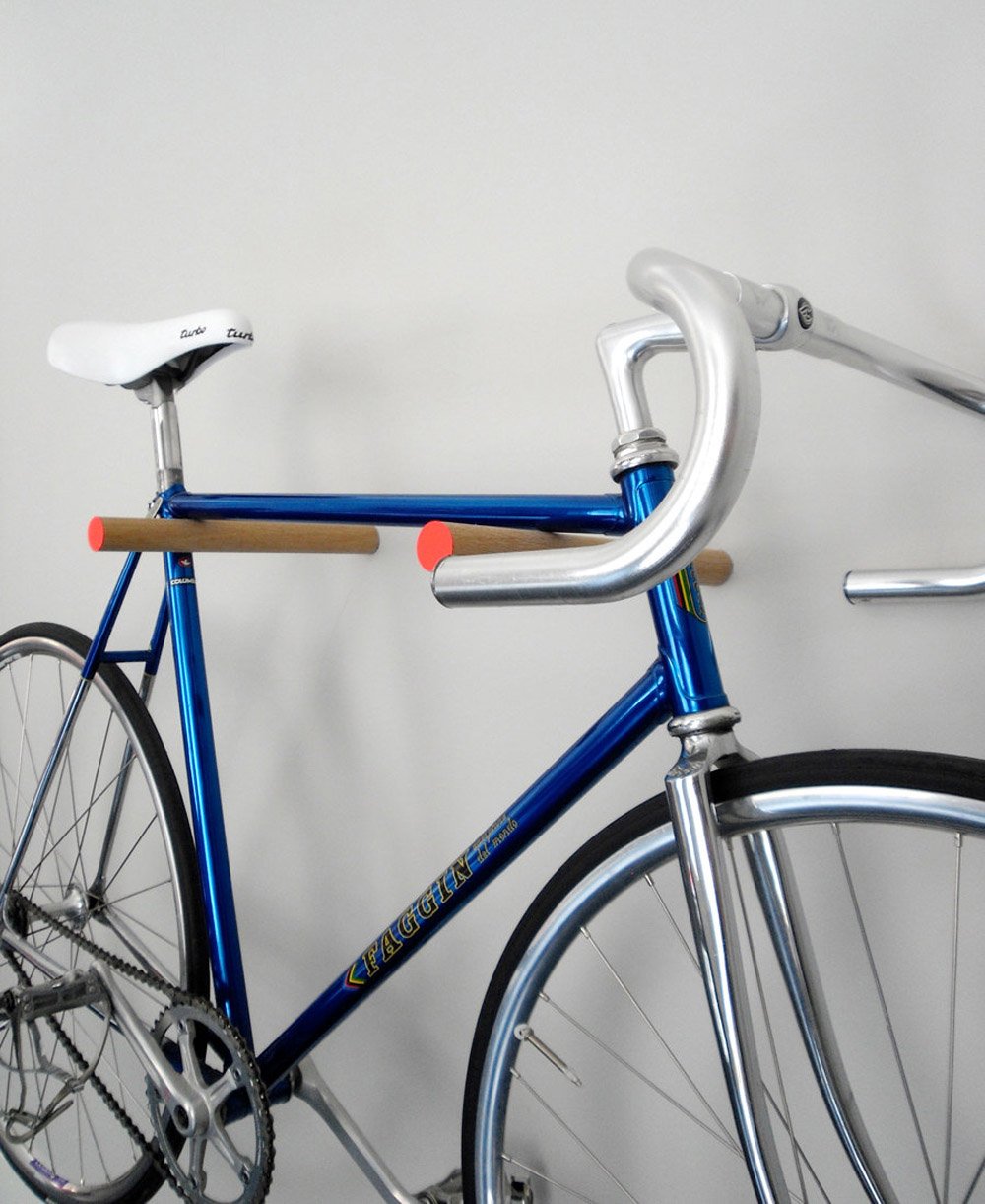 Wooden Bike Hook by Sandra Thomsen Gessato Design Store