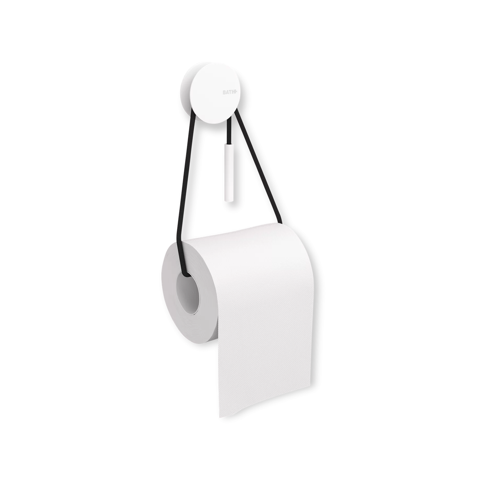 Diabolo Toilet Paper Holder, White - Gessato Design Store