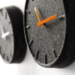 Felt Wall Clock by Leff Amsterdam-22159