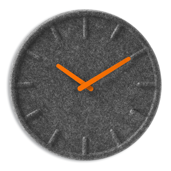 Felt Wall Clock by Leff Amsterdam-0