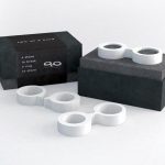 Two of a Kind Porcelain Ring Set-22155