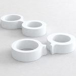 Two of a Kind Porcelain Ring Set-22156