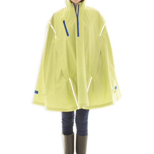 Seabee Yellow, High-Performance Rain Cape by Cleverhood-0