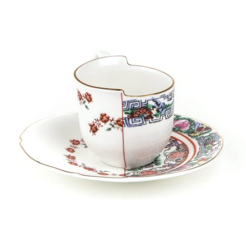 Seletti Hybrid Collection, Tamara Coffee Cup & Saucer-32045