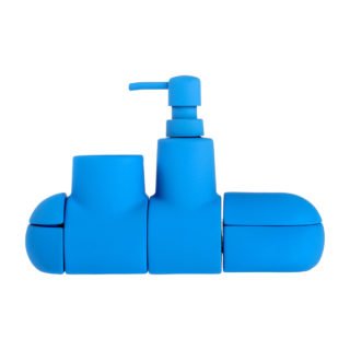 Submarino Bath Set, Blue-24549