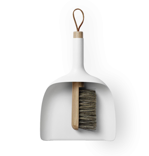 Sweeper and Dustpan by Jan Kochanski for Menu-0