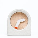 Moak Concrete Table Clock -25040