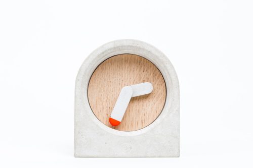 Moak Concrete Table Clock -25040