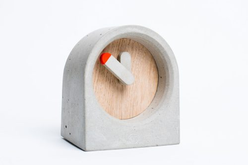 Moak Concrete Table Clock -25041