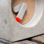 Moak Concrete Table Clock -25042