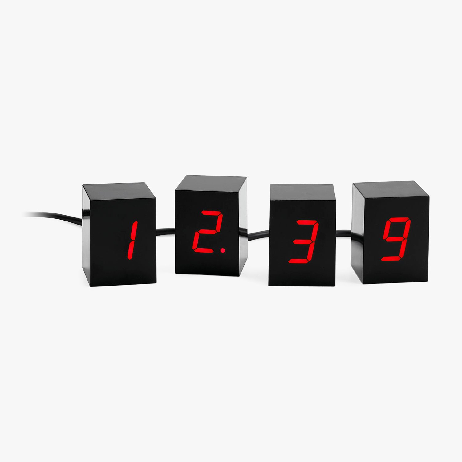 Numbers LED Clock - Gessato Design Store