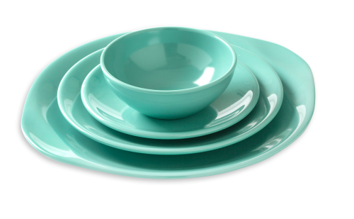 Russel Wright Melamine Tableware, Single Place Setting -0