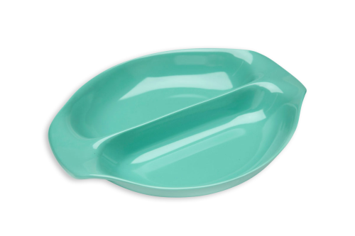 Russel Wright Melamine Tableware, Divided Vegetable Bowl -0