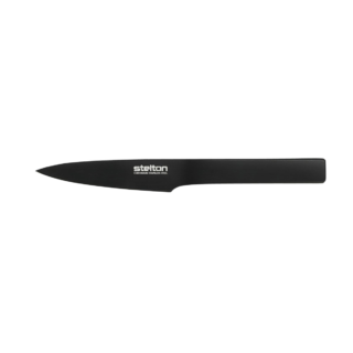 Pure Black Santoku Knife by Stelton-0