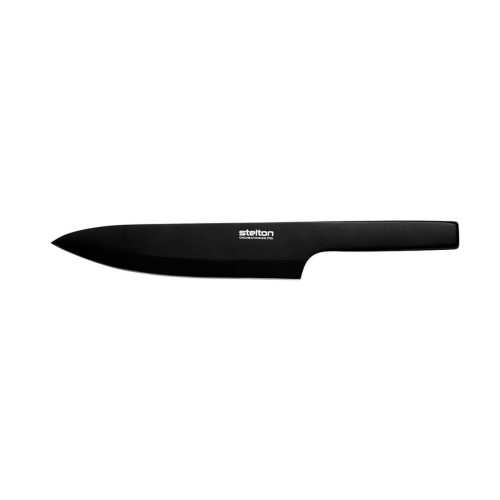 Pure Black Santoku Knife by Stelton-25412