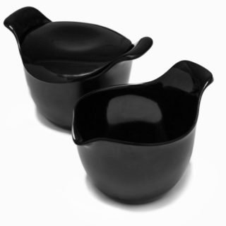 Russel Wright Melamine Tableware, Creamer and Sugar-25328