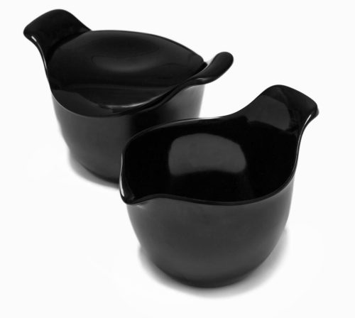 Russel Wright Melamine Tableware, Creamer and Sugar-25328