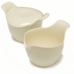 Russel Wright Melamine Tableware, Creamer and Sugar-25326