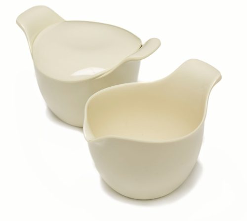 Russel Wright Melamine Tableware, Creamer and Sugar-25326