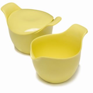 Russel Wright Melamine Tableware, Creamer and Sugar-25327