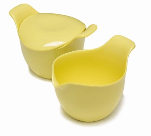 Russel Wright Melamine Tableware, Creamer and Sugar-25327