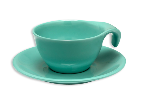 Russel Wright Melamine Tableware, Cup and Saucer-0