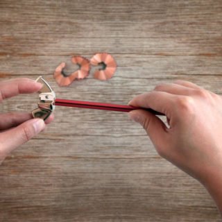 Wing Nut Pencil Sharpener-25659