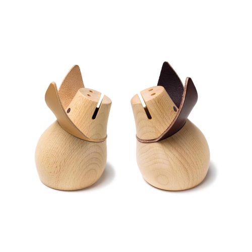 Miss Monnipenni, Wood Piggy Bank - Gessato Design Store