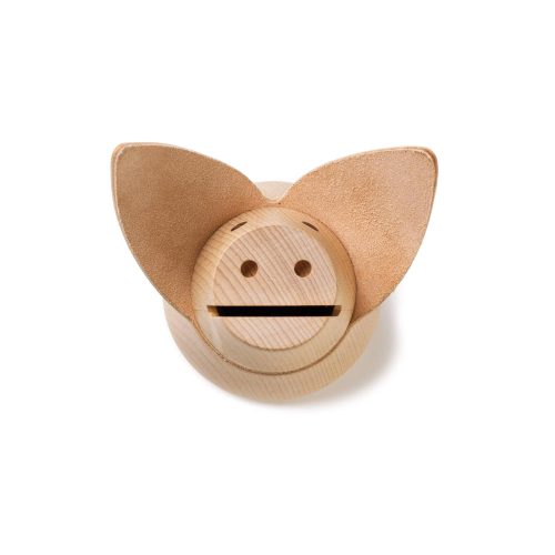 Miss Monnipenni, Wood Piggy Bank - Gessato Design Store