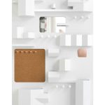 Suburbia Wall Storage by Seletti, White-25395