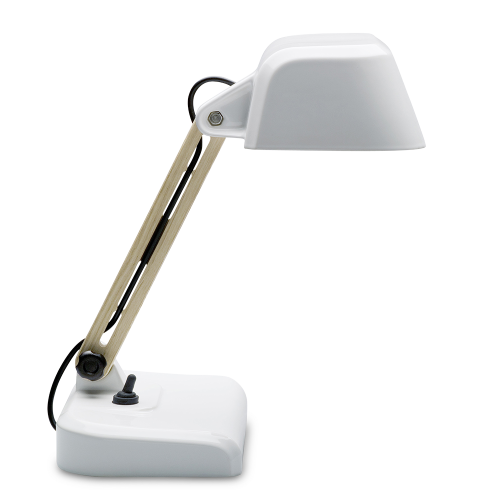 Work Lamp by Dick van Hoff, White-0