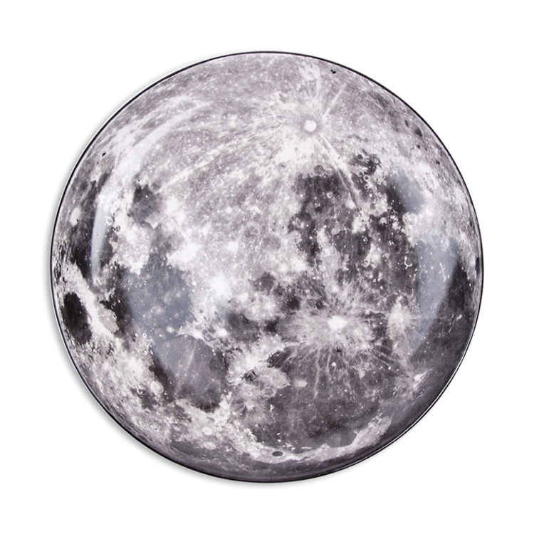 Diesel by Seletti Cosmic Dinner Plate – Moon