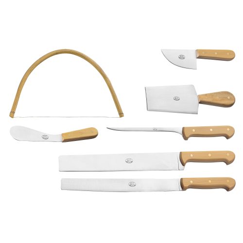 Italiani 6pc Cheese Knife Set - Boxwood - Gessato Design Store