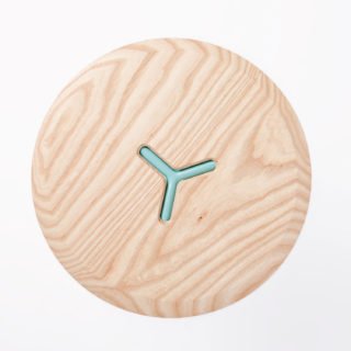 Low Stool, Ash on Seafoam-26254